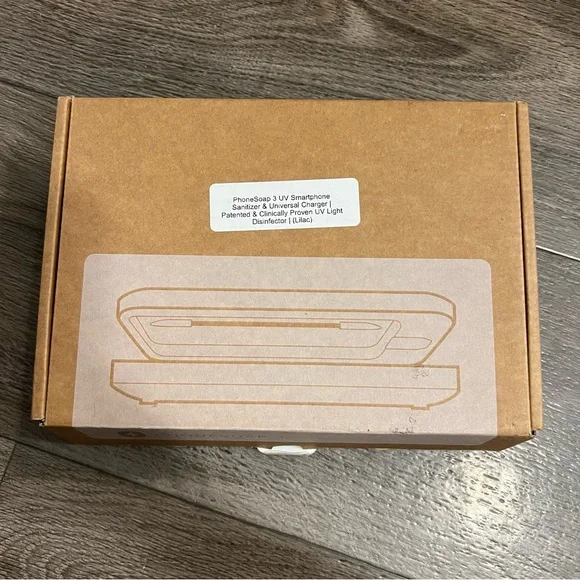 PhoneSoap 3 UV Cell Phone Sanitizer and Dual Universal Charger - Lilac - Picture 8 of 9